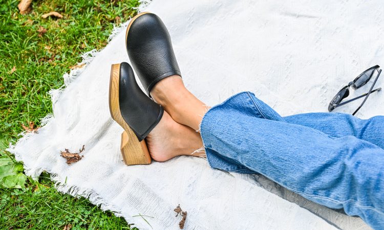 Cork Denim Pants