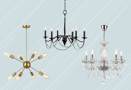 Rain Drop Chandeliers